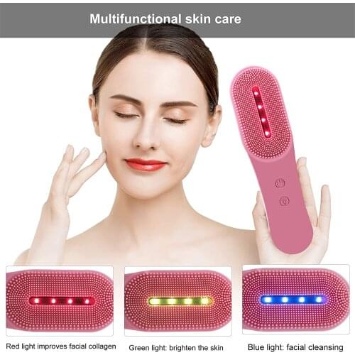 Photon Skin Rejuvenation Facial Clean Device Deep Cleaning Pore Blackhead Beauty Importing Device Anti-aging Pore Face Care Tool