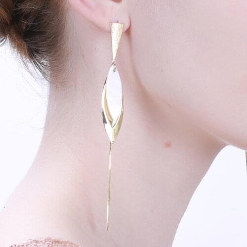 KIVN Womens Fashion Jewelry Geometric Drop Dangle Wedding Bridal Earrings Birthday Christmas Party New Year Gifts