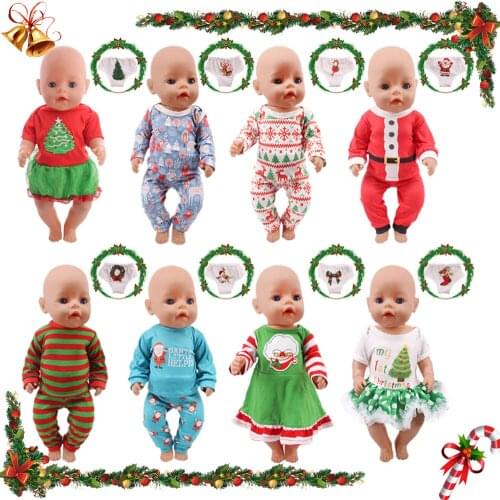Doll Clothes for Reborn Doll Christmas Underwear Accessories Fits American Girl Doll,43Cm Born Baby Doll,Thanksgiving Day Gift