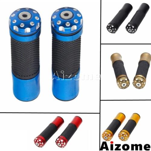 Motorcycle Hand Grips For Harley Cafe Race Bobber Honda Sports Bike Scooter CBR600RR 1000RR F1 2 3 4i 5 22mm 7/8"Handle Bar Grip