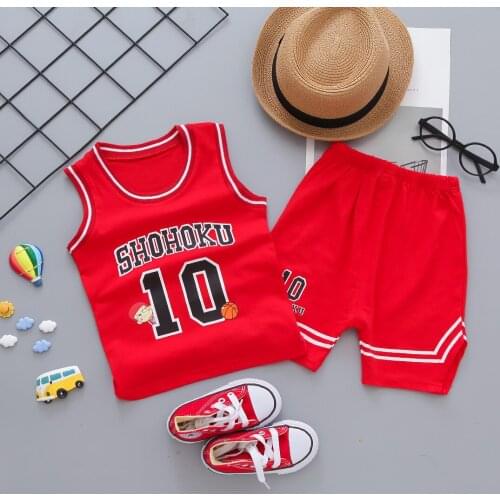 New Style Baby Male TONGTIAN Summer Wear Two Sets of Clothes for Babies bei xin tao Installed 1-3 Years Old 2 Kids Sleeveless Fa