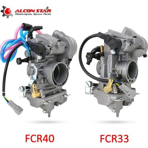 Alconstar- 33mm 40mm Keihin FCR Motorcycle Carburetor Carb Original For Honda CRF150R CRF250 CRF450 XR250 FCR Caliber Racing