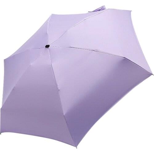 Flat Lightweight Umbrella Parasol Folding Sun Umbrella Sombrilla Parapluie Parasol Guarda Chuva Paraguas Plegable Mini Umbrella