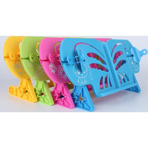 Portable Folder Tablet Bookends Tablature Bookend Book Stand Reading Book Holder Bookshelf Material