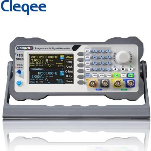 PSG9080 80MHz 60MHz Programmable Signal Generator DDS Function Dual Channel Aribitrary Waveform Digital Control PSG9060
