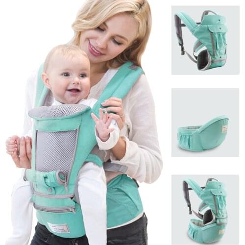 Ergonomic Baby Carrier Kangaroo Baby Sling Infant Kid Baby Hipseat Wrap Front Baby Facing For Travel 0-36Months Carrier