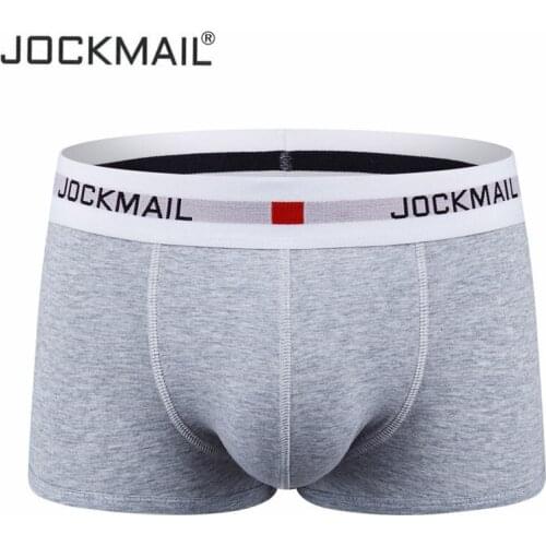 Jockmail New Men Boxer Brand Underwear Men Cotton Sexy Cuecas Boxers Men Boxer Homme Boxershorts Men Male Panties Calzoncillos