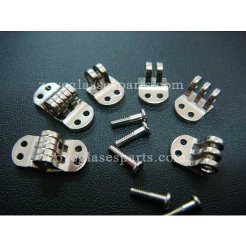 5.0mm screw on pinned hinge,short hinge,riveting hinge for plastic,acetate sunglasses,all purpose hinge for eyewear frame