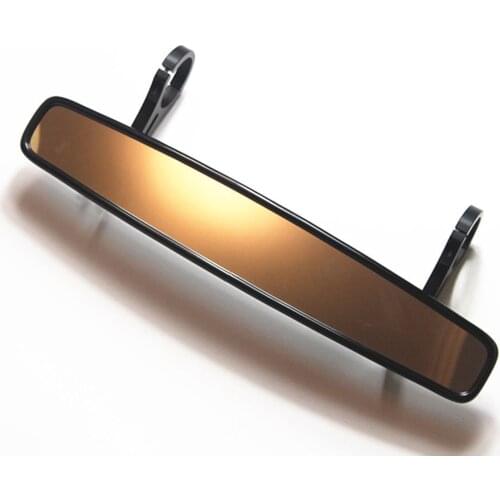 1.75'' ATV UTV Dirt Bike Side Mirror Interior Rear View Mirrors Clamp Roll Clamp Universal Accessories