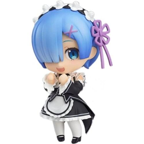 Anime Life In A Different World From Zero 10CM Figure Rem Action PVC Collectible Model Children Pet Mini Kawaii Toy Gifts