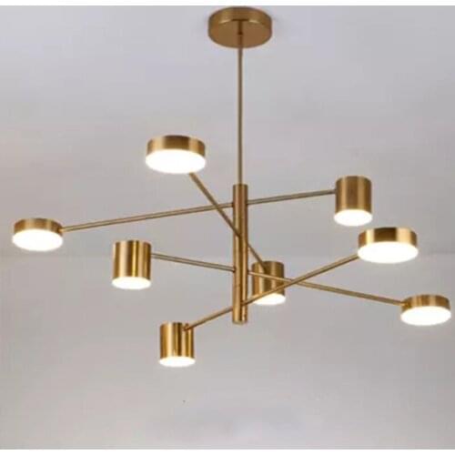 Art Creative Chandelier Living Room Fixture Light Hanging Modern Nordic Retro Bedroom Lamp Modeling Lighting