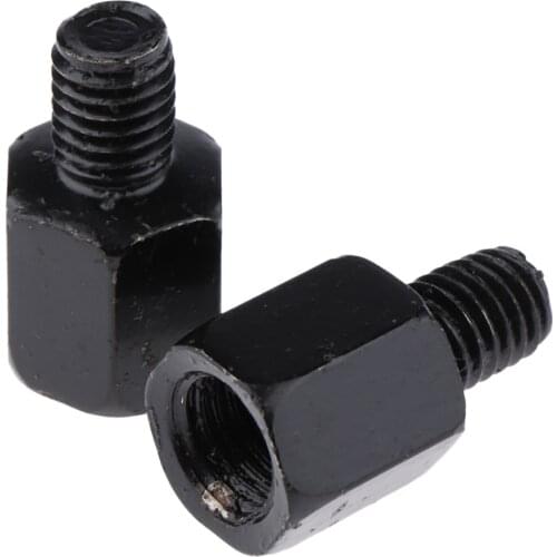 LH 10mm To RH8mm Mirrors Adapters Motorcycle Scooter For Yamaha