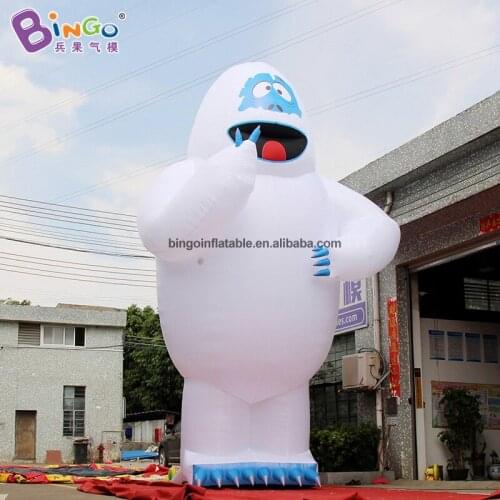 Customized 3/6/7.5M Inflatable Christmas Snow Freak For Xmas Party Home Yard Art Decoration