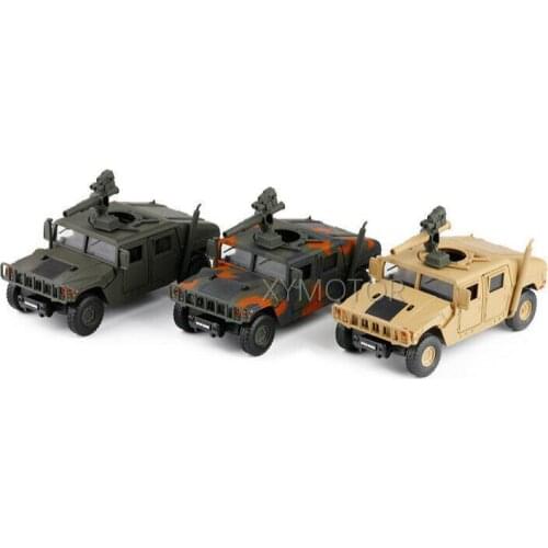 New 1:32 Jackiekim For Hummer H1 US Military Army SUV Car Model Toys Kids Gifts Display Ornaments Metal Plastic