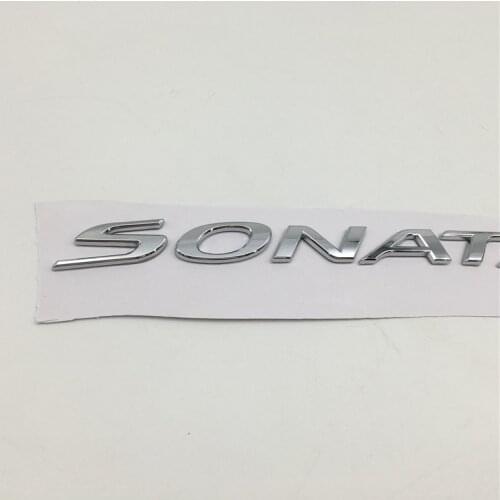 New style For Hyundai Sonata Emblems Rear Trunk Tailgate Logo Letters Badge Sticker 863103S000 86310C1500