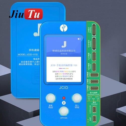 JC V1S For iPhone 7 11 Pro Max Photosensitive Original Color Touch Shock Baseband Logic Almighty Battery Fingerprint Programmer