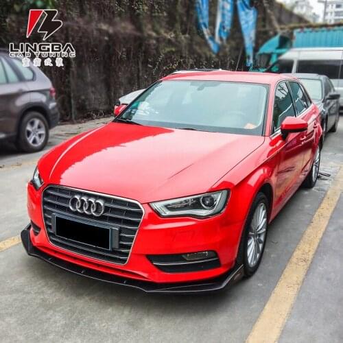 Suit For New Modified Lip Shovel, and the Special Audi A3 Front Shovel Piano Black Three