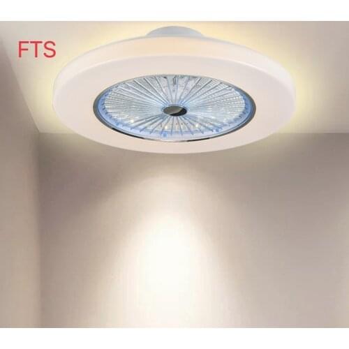 Simple LED with Remote Fan Light APP Control Invisible Fan Light Household Ceiling Fan Light Ceiling Fan Light Multi-color Light