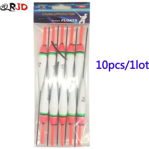 OLOEY 10pcs fishing Float for Fishing Accessories 19cm Vertical Buoy Sea Fly Fishing Float Lure With bobbers floater Pesca river