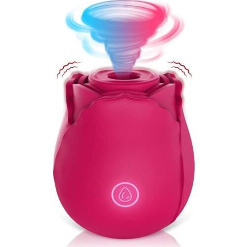 Silicone Vagina Sucking Vibrators 7 Speed Vibrating Oral Sex Suction Magic Wand Clit Stimulator Sex Toys for Woman Masturbation