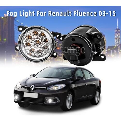 Led fog light For Renault Duster Megane Fluence Koleos Kangoo Thalia 2003-2015 foglights headlights car auto accessories lights
