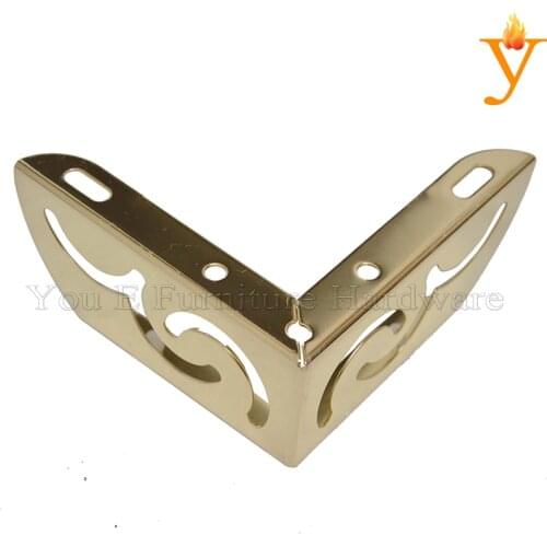 55mm height golden furniture accessory metal sofa leg E11