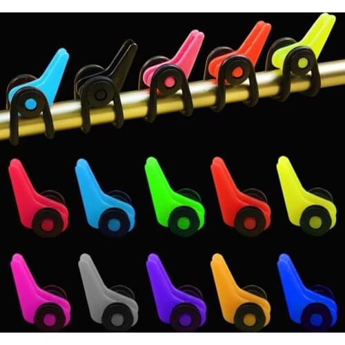10Pcs/Lot Plastic Fishing Hook Keeper for Fishing Rod Pole Fishing Lures Bait Fishhook Safety Holder Fishing Tackle Accessories