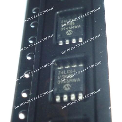 20PCS 24LC64-I/SM 24LC64T-I/SM SOP8