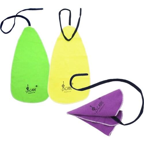 3PCS LADE Wind Instruments Saxphone Clarinet Flute Sax Cleaning Swab Cloth