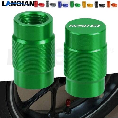 For Hyosung GT250R CONCOURS Motorcycle Aluminum Wheel Tire Valve Stem Caps GT 250R 2006 2007 2008 2009 2010 Accessories