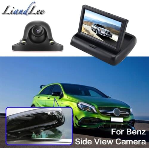 For Mercedes Benz A B C CLA Parking assist Camera Image Car Night Vision HD Front Side Rear View CAM Right Blind Spot Camera