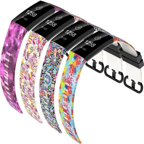 Breathe Sport Bands Waterproof &Soft Comfortable Multi-Color Replacement Wristband for Fitbit Charge 4 / Charge 3 / Charge 3 SE