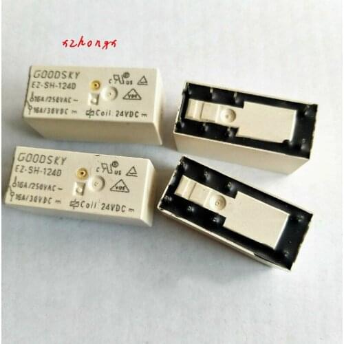 EZ-SH-124D 24VDC relay 8 feet 16A