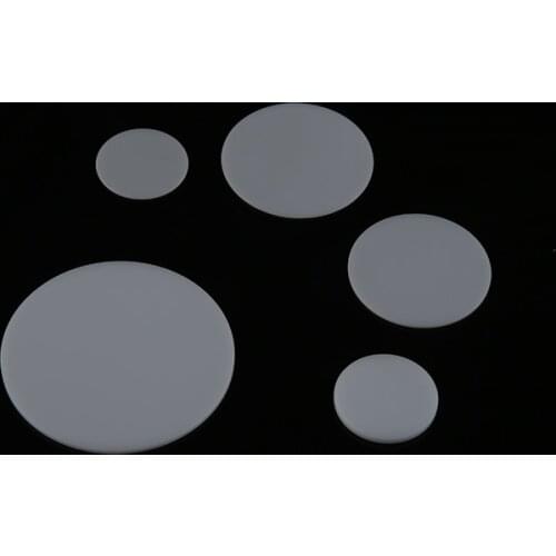 5Pcs Opal Glass Opal Filter Diffuse Glass Cosine Characteristic Glass Single Throw 15*2mm Double Throw 15*3mm