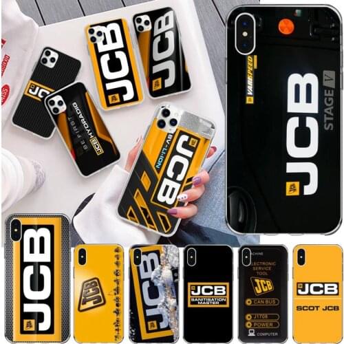 JCB Agri TOOL Phone Case For iphone 12 11 Pro Max Mini XS Max 8 7 6 6S Plus X 5S SE 2020 XR Silicone Soft Cover