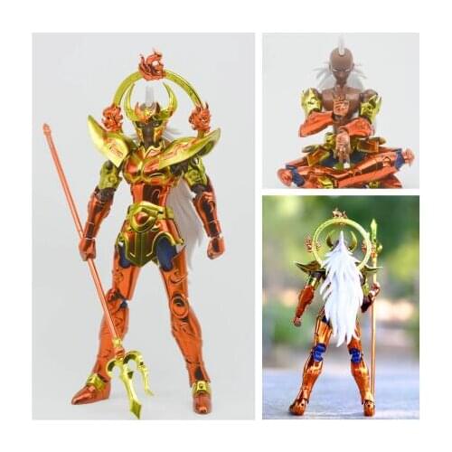 Jmodel Saint Seiya Cloth Myth EX Gold Poseidon Sea General Marina Chrysaor Krishna model metal Cloth S