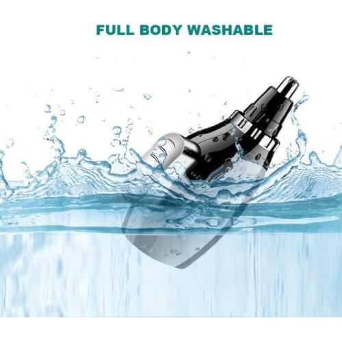 KEMEI KM-668 Home Hand-Operated Man and Woman Nose Hair Trimmer Safe Face Care Shaving Trimmer For Nose Trimer Ear hair trimming