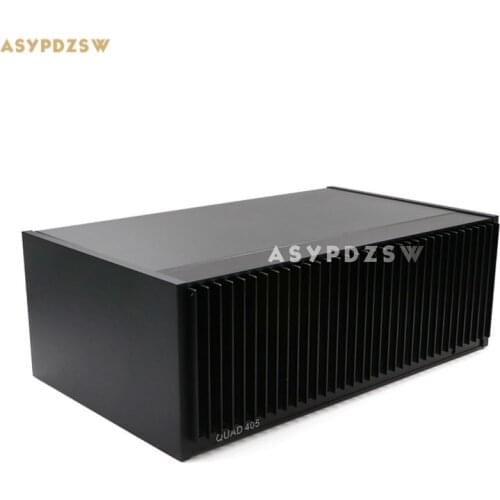 Classic 99% CLONE QUAD405 Power amplifier aluminum chassis 350*123*214 AMP Enclosure/Case With heat sink
