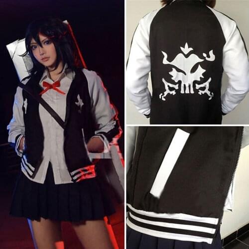 Anime KILL LA KILL Matoi Ryuko Cosplay Costume Uniform Coat Unisex Baseball Jacket Free Shipping