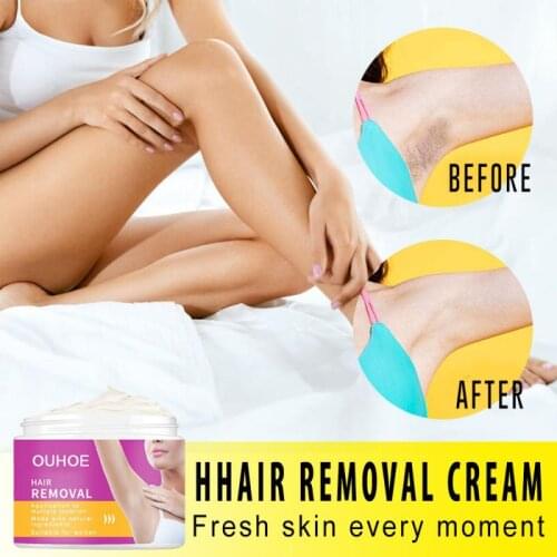 Hair Removal Cream Whole Body Depilatory Cream Gently Remove Armpit Hair Leg Hair Refreshing Mild Non-stimulation Beauty TSLM1