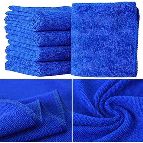 Liplasting 5pcs Thicken Microfiber Cleaning towel Car Wash Clean Cloth Home Clean High Quality GHMY