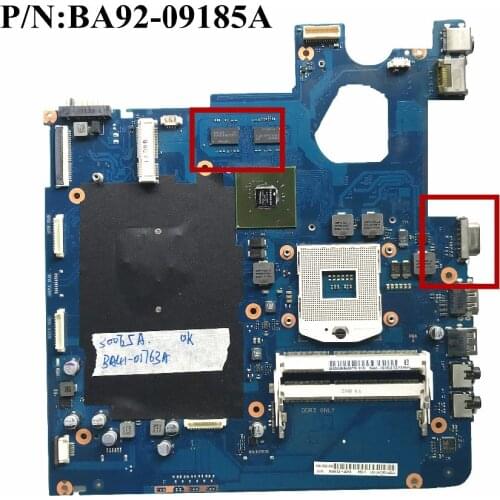 SZWXZY Excellent For Samsung NP300E5A 300E5A Laptop Motherboard GT520MX 1GB HM65 BA92-09185A BA41-01763A 100% Working