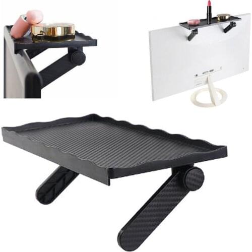 Upgrade Adjustable TV Screen Top Storage Shelf Rack Shelf Rack Monitor TV Holder Desktop Storage Computer Rack Stand Displa S2I2