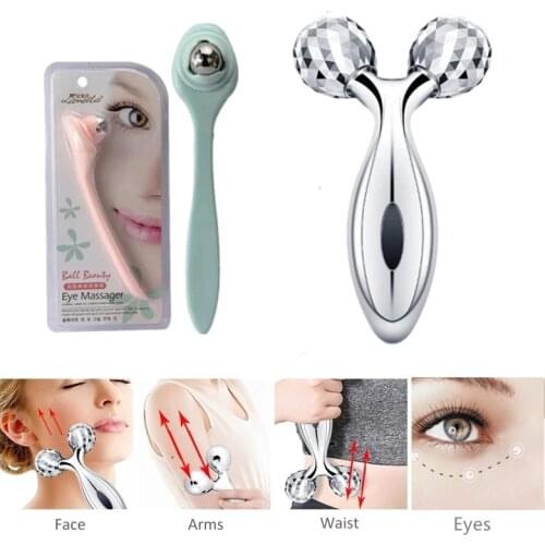 3D Face Lift Roller Massager Face Skin Care Tools Y Shape Rolle Instrument Beauty Tool for Face Lifting Wrinkle Remove