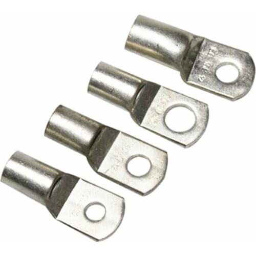 SC70 SC95 SC120 Bare Terminals Tinned Copper Lug Ring Seal Wire Connectors Bare Cable Crimped/Soldered Terminal Assorted Kit