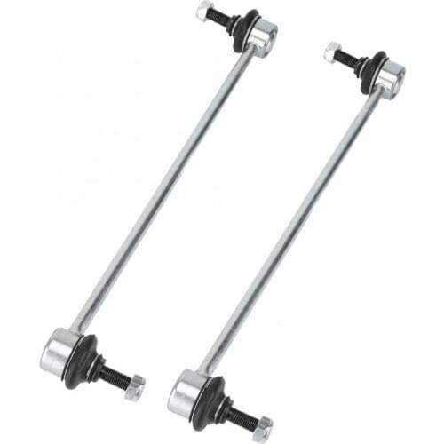 1 Pair Front Stabiliser Anti Roll Bar Drop Links for Peugeot 307 308 5008 Partner RCZ 508778 car accessories Stainless Steel