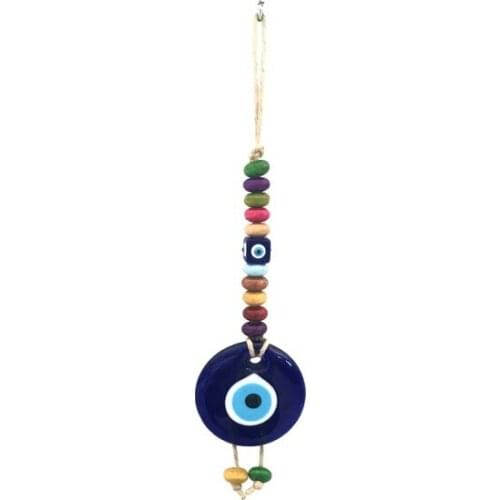 Door Ornament Glass Evil Eye Beads Amulet 7 cm decorative objects Декоративные элементы Objetos decorativos