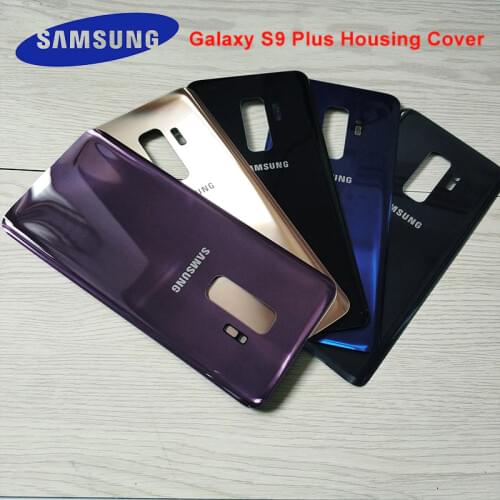 Samsung Galaxy S9 Plus S9+ Cover Back Battery Cover Glass Door Rear Housing Cover Case Replacement for Galaxy S9Plus S9 plus S9