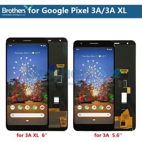 OLED LCD Display For Google Pixel 3A 3AXL LCD Screen Touch Screen Digitizer for Google Pixel 3A XL LCD Assembly Replacement Test
