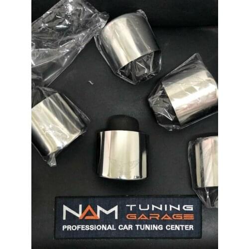1pair Universal Exhaust Tip Exhaust System End Pipe Stainless Steel Car Exhaust Pipe For All Cars High Quality